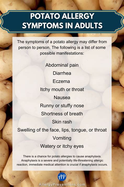 Potato Allergy Insights: Symptoms, Treatment, and Prevention