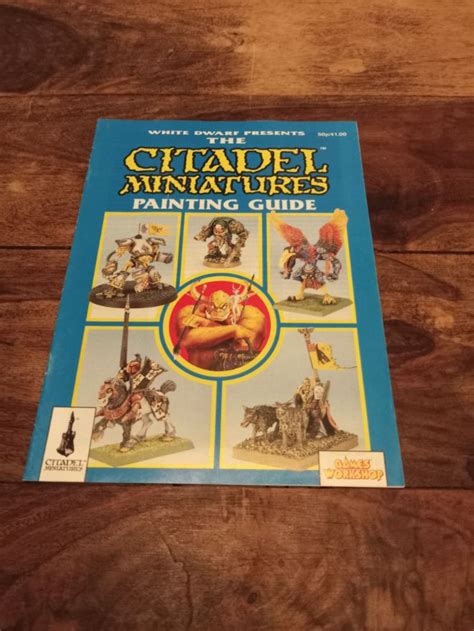 Citadel Miniatures Painting Guide Games Workshop 1989 – AllRoleplaying.com