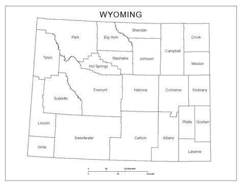 Alphabetical List Of Wyoming Counties - ListCrab.com