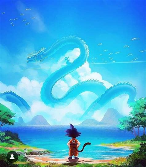 Goku and Shenron Wallpapers - Top Free Goku and Shenron Backgrounds ...