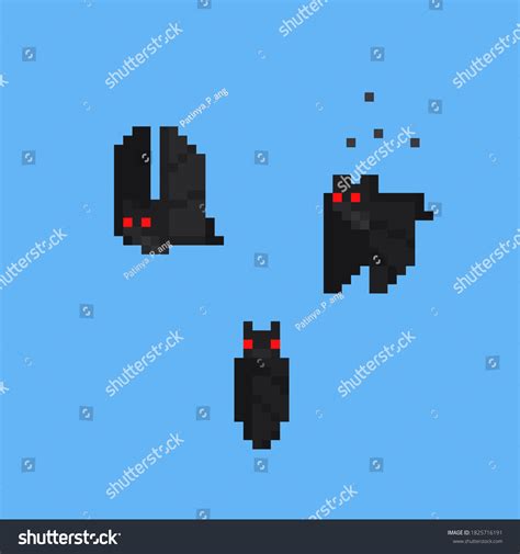 1,336 Pixel Bat Images, Stock Photos & Vectors | Shutterstock