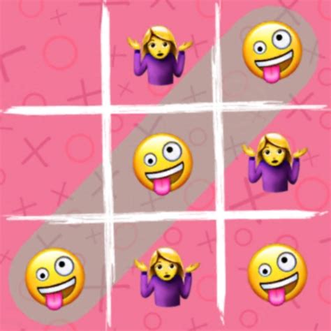 Tic Tac Toe Emoji by Yavuz Hacimustafaoglu