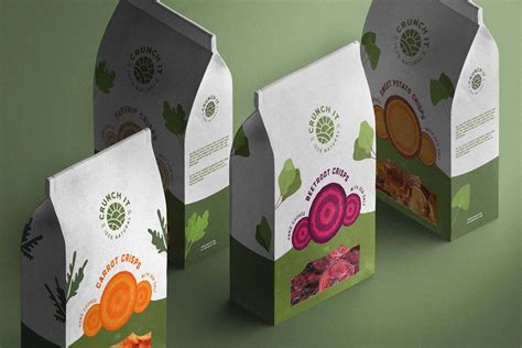 Veggie Chips Healthy Snacks Packaging Designed by IandV Design - World ...