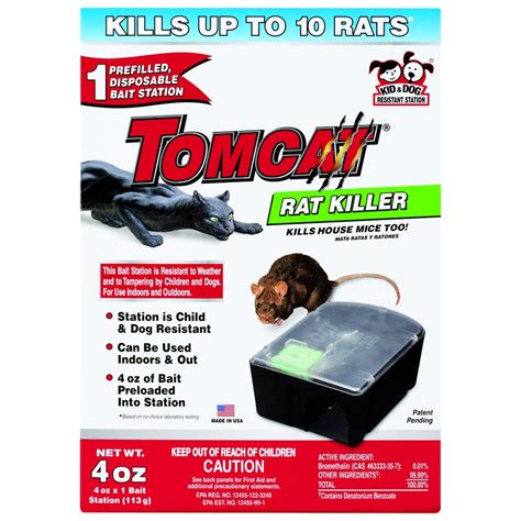 TOMCAT Rat Killer 4-oz Mouse Bait Station at Lowes.com