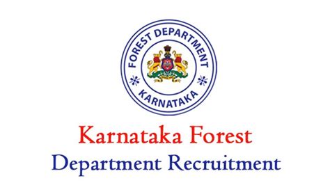 Karnataka Forest Depart Recruitment 2024-Apply Online Job Vacancies ...