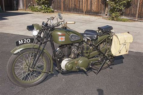 1940 BSA M20 military motorcycle - SFGate