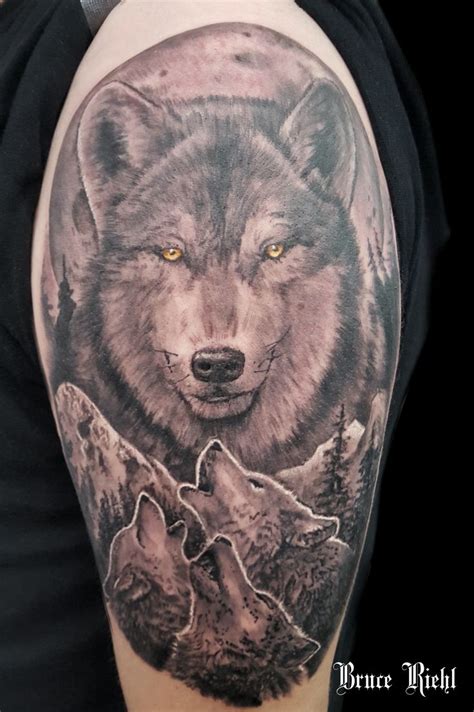 555 best Awesome wolf tattoos images on Pinterest | Wolf tattoos, Animal tattoos and Tattoo designs