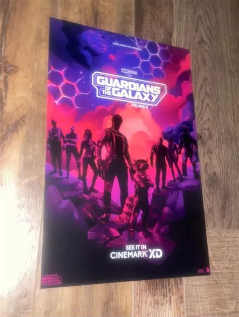 GUARDIANS OF THE Galaxy Volume 3 Movie Poster Limited edition Marvel Poster NEW $34.99 - PicClick