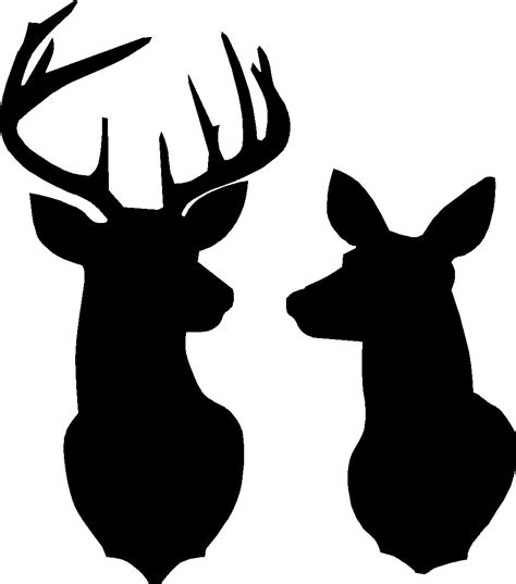 Doe Deer Silhouette at GetDrawings.com | Free for personal use Doe Deer Silhouette of your choice