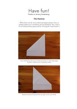 Paper plane Flip
