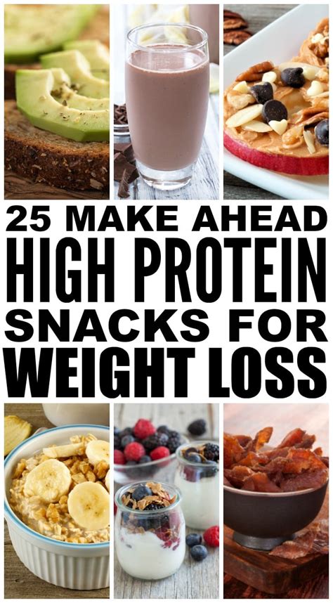 High Protein Snacks: 25 Healthy Make Ahead Ideas