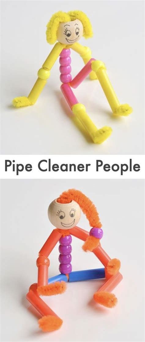 Pipe cleaner people – Artofit