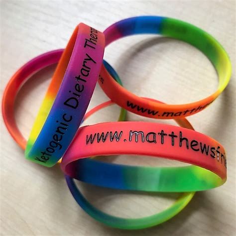 Rainbow Wristbands - Matthews Friends