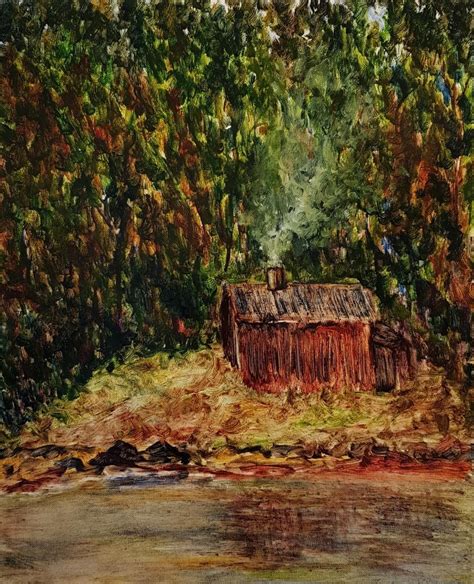 Hut in the forest - WetCanvas: Online Living for Artists