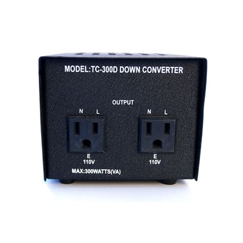 Power Converter 220V to 110V Step Down Voltage Converter - Max 300W