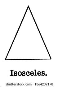 Image Isosceles Triangle Two Sides This Stock Vector (Royalty Free) 1364239178 | Shutterstock