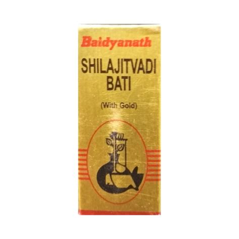 Baidyanath SHILAJITVADI BATI (S.Y.), 5 TAB - Baidyanath Products Online ...