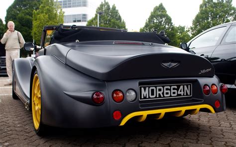 Morgan Aero 8, matte black, rear | Taken at the Pistonheads … | Flickr