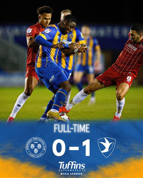 Shrewsbury Town FC on Twitter: "Defeat."