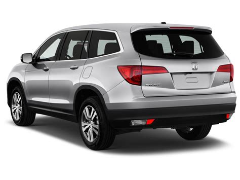 Image: 2017 Honda Pilot EX-L AWD Angular Rear Exterior View, size: 1024 x 768, type: gif, posted ...