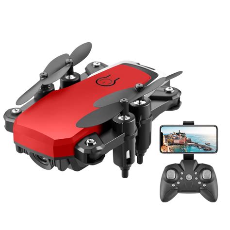 LF606 2.4G RC Drone with Camera 4K Wifi FPV Mini Drone Altitude Holding Quadcopter with Portable ...