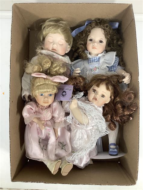 Lot - Assorted Porcelain Dolls