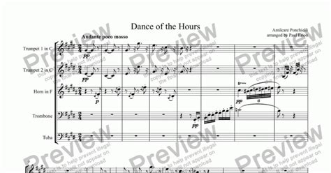 Dance of the Hours - Download Sheet Music PDF file