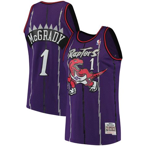 Tracy McGrady Toronto Raptors Mitchell & Ness 1998-99 Hardwood Classics ...