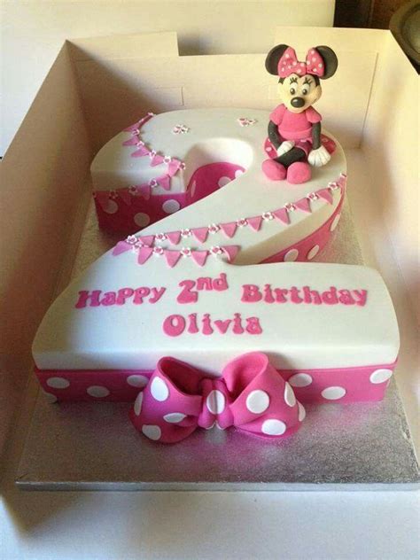 Pin by EDITH JEANNETTE CABAN on CAKES | Minnie mouse birthday cakes, 2 year old birthday cake ...