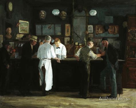 John Sloan Mcsorley's Bar Oil Painting Reproductions for sale | AllPainter Online Gallery