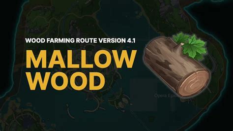 Mallow Wood | Farming Route | Genshin Impact - YouTube