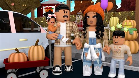 FAMILY TRIP TO A FALL FESTIVAL!! *PETTING ZOO & APPLE BOBBING!!* | Bloxburg Family Roleplay ...