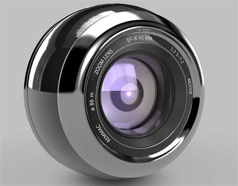 3d camera lens