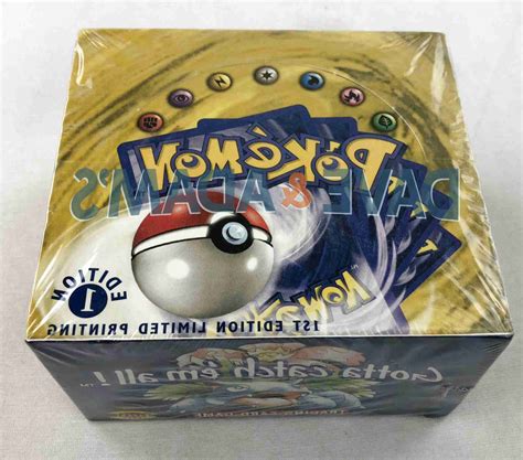 Pokemon 1St Edition Booster Box for sale in UK | 54 used Pokemon 1St Edition Booster Boxs