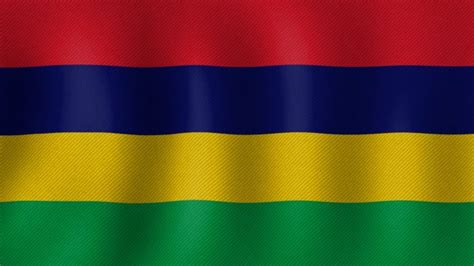 Mauritius, Flag, Africa. Free Stock Video - Pixabay