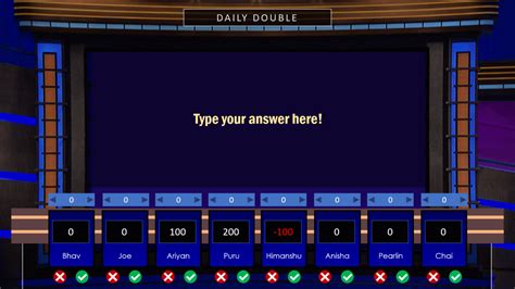 Download Jeopardy PowerPoint Template with Score Counter