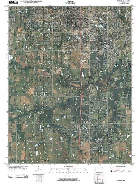 2009 Stilwell, KS - Kansas - USGS Topographic Map - Historic Pictoric