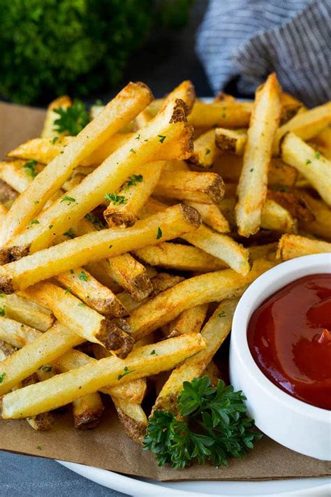 Homemade French Fries - Dinner at the Zoo