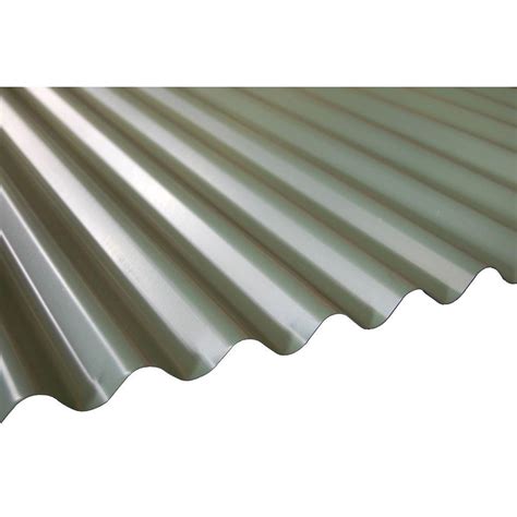 20 ft. Patina Green Deep Corrugated Steel Roof Panel-RF/DC26/PGR/240 - The Home Depot