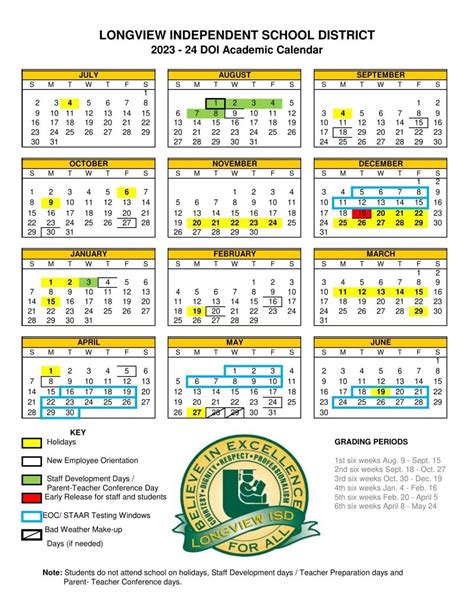 Lisd 2023 2024 Calendar - 2023 Printable Calendar