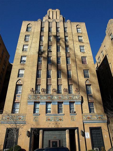 Park Plaza Art Deco Apartments, Highbridge, Bronx, New York City | New york architecture, Art ...