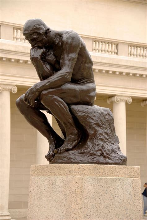 ARTPEDIA • Auguste Rodin - The Thinker, 1902. Bronze and...