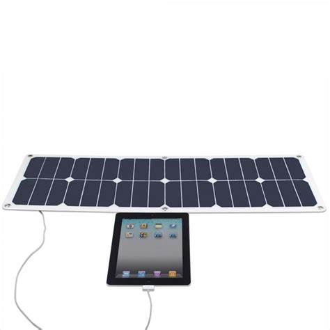 PET Laminated 40W Flexible Solar Panels For Laptop Charging