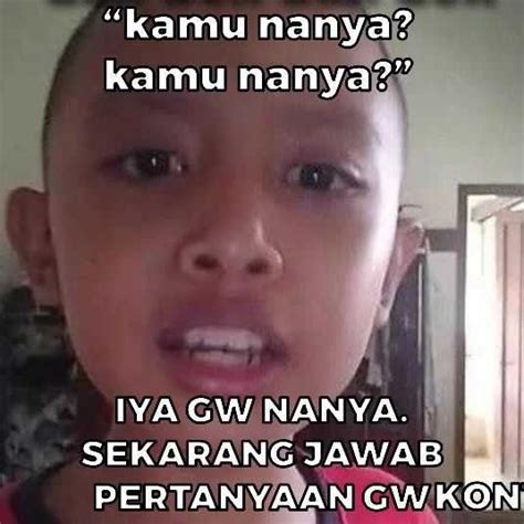 10 Meme 'Kamu Nanya?' Alif Cepmek Ini Ngeselin