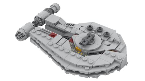 LEGO MOC Outrider YT-2400 Freighter by MendolorianMocs | Rebrickable ...