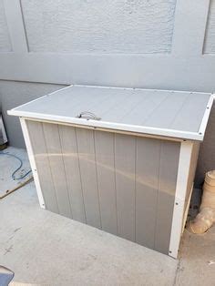 8 Chest Freezer Outdoor Cover ideas | outdoor cover, chest freezer, outdoor storage box