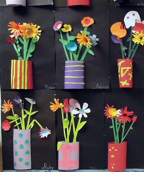 Bugs and Blooms. A little peek at my day job... | Spring art projects, Elementary art projects ...