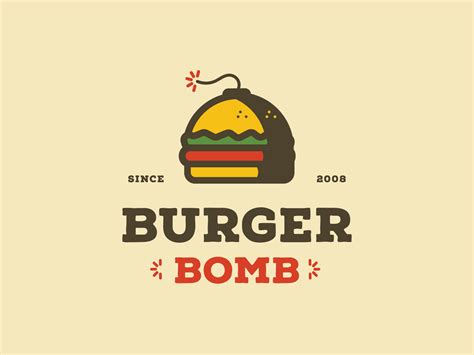 Burger Bomb by Jay Master on Dribbble