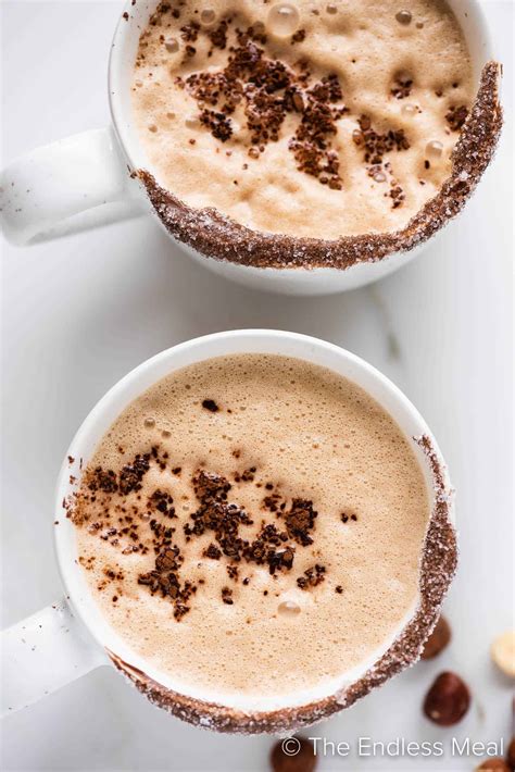 Nutella Latte - 2 ways - The Endless Meal®