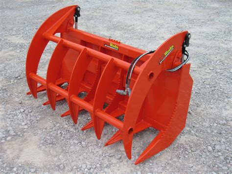 60″ Root Rake Clam Grapple Attachment Fits Skid Steer Quick Attach – Skid Steer Attachment Depot